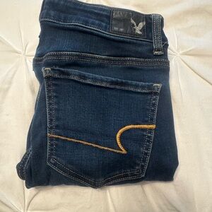 American Eagle Outfitters Super Stretch Blue Jeans